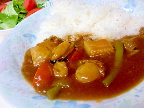 ♬ 冷凍もので簡単シーフードカレー